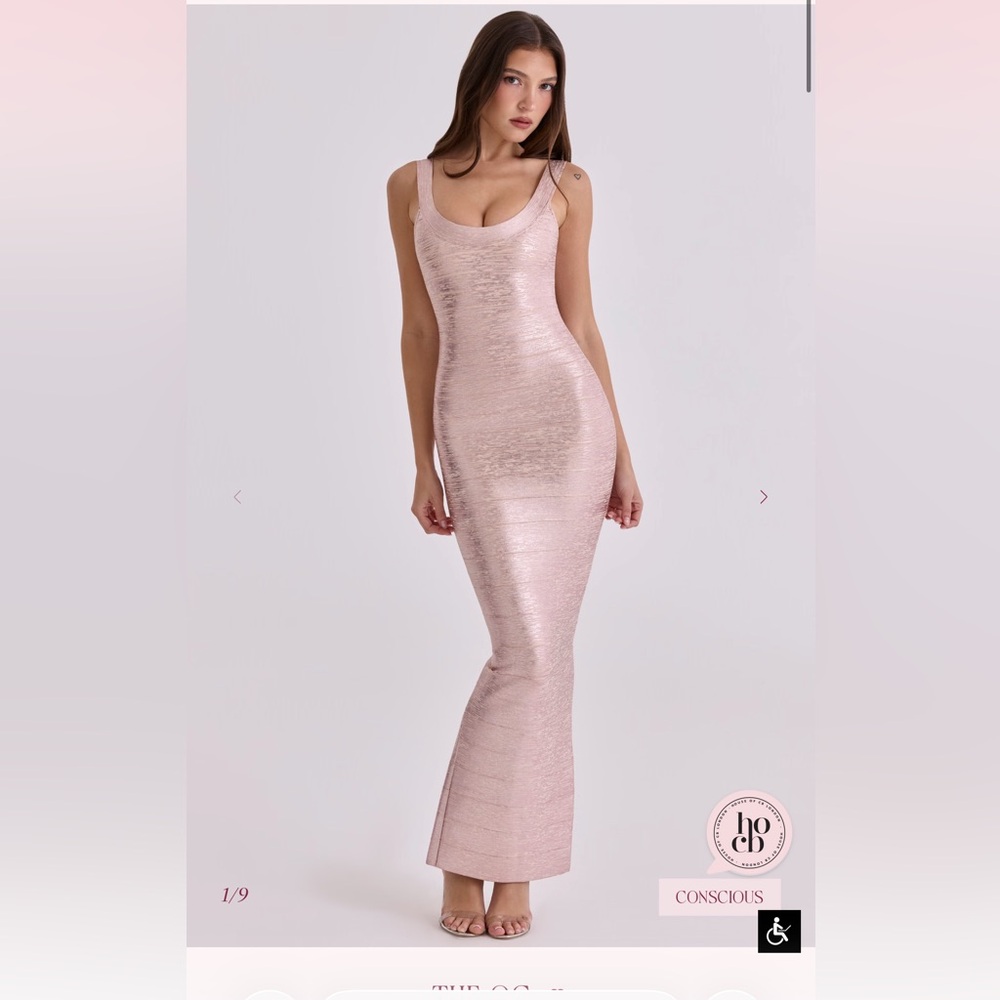 House of CB the OG rose bandana maxi dress